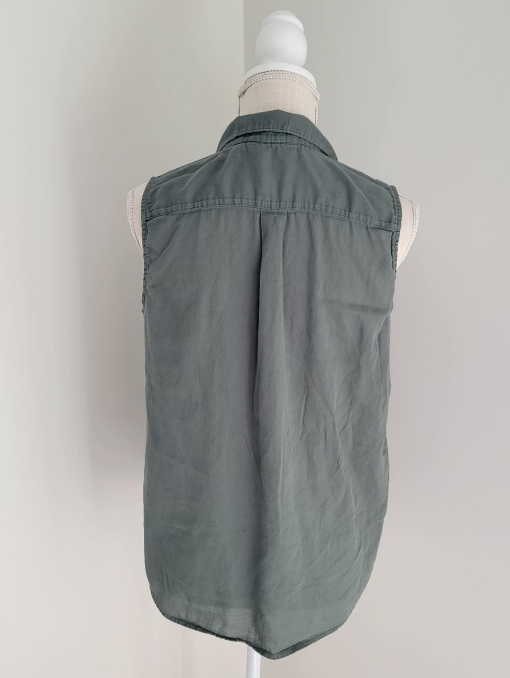 Green Button Up - Picture 3 of 8